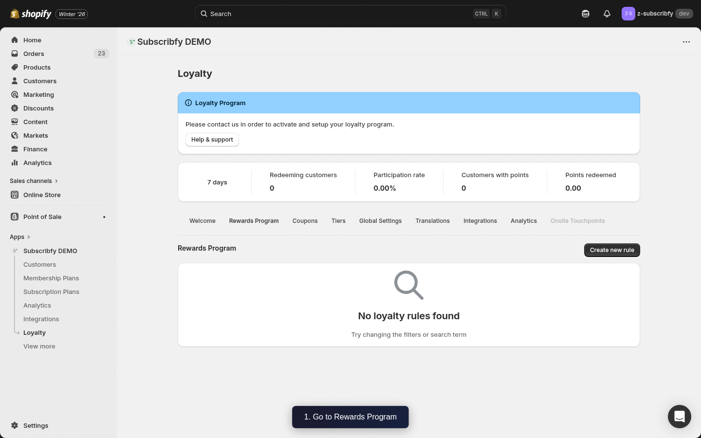 How to create a Social Sharing rule